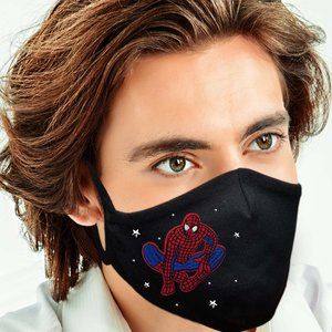 Spider-Man Face Mask w/ filter pocket